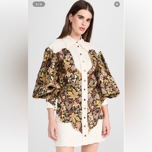 Alemais Isabella Panel Mini Dress